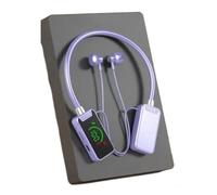 Generico Foihletpath Sports Karaoke Bluetooth Earphones, Wireless Sound Card Live Streaming Earphone, Bluetooth Neck-Hanging Earbud Headset, for Man Woman (C#5)