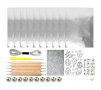 Generico Foil Embossing Tool Set - Bunny Egg Flower Motif | Foil Embossing Tools for Beginners | for all Ages Classroom Home Decor Holiday Crafting Greeting Card Making