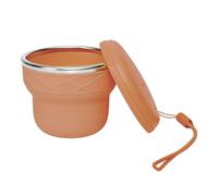 Generico Foldable Cups For Travel - Portable Pocket Mug, Drinking Cup | Reusable Compact Beverage Container For Camping Hiking Fishing Road Trip Beach