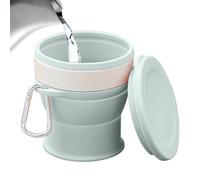 Generico Foldable Cups With Lids Silicone Portable Water Bottle Accessory