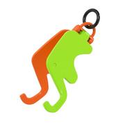Generico Foldable Elephant Cell Phone Stand, Decorative Keychain Phone Holder, 0.41x3.27x1.3 Inches Portable Mobile Stand, Compact Lightweight Mount for Smartphones Travel and Home,
