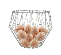 Generico Foldable Fruit Basket | Transformable Storage Bowl - 13cm/5.12 Inches Foldable Storage Holder | For Fruit Vegetable Snack Food Home Kitchen Pantry Countertop Fridge