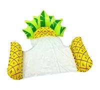 Generico Foldable Fruit Design Water Lounger - Summer Recliner, 1 Unit Pool Raft for Outdoor Recreation, Backyard Support with Print, Lake Gear, Sunbathing Island for Beach, Party, Patio and Basin