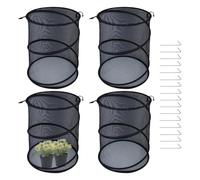 Generico Foldable Garden Plant Net - 4X Pop-Up Enclosure (Breathable Cover), Protector Cage with Stakes for Trees, Blueberries, Flowers, Vegetables, Shrubs, Outdoor And Bird Barrier for Plant Safety