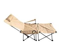 Generico Foldable Reclining Chair, Heavy Duty Patio Lounger, Stable Load-Bearing Frame, Comfortable Chaise Lounge, Balcony Tanning Seat, Poolside Relaxation, Camping Outdoor Use