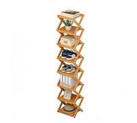 Genérico Foldable Shoe Rack - 8 Tier Standing Storage Slim Shelf | Entryway SHO-e Rac-k, for Garage Corner Studio D-orm Ho-me Roo-m Apar-tment En-tryway