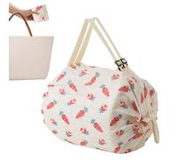 Generico Foldable Shopping Bag, Grocery Storage Shopping Tote, Durable Nylon with Handles, Reusable Lightweight Eco for Snacks, Cakes, Soda, Water, Beer, Fruits, Daily Errands, Travel Market