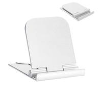 Generico Foldable Tablet Stand - Desktop Mobile Stand, Collapsiblee Tablet Phone Holder, Lightweight Adjustable Śtand | Compact Foldable Design Cellphone Cradle, Bracket Holder For Officee, Home