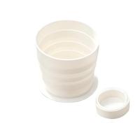 Generico Foldable Water Cup | Reusable Portable Drinking Cup | Camping Travel Silicone Folding Mug Bottle | Lightweight Space Saving Drinkware for Outdoor Hiking Backpacking Running Cycling Cruise