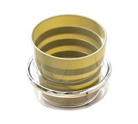 Generico Foldable Water Cup | Reusable Portable Drinking Cup | Camping Travel Silicone Folding Mug Bottle | Lightweight Space Saving Drinkware for Outdoor Hiking Backpacking Running Cycling Cruise