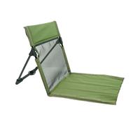 Generico Folding Camping Chair, Lawn Floor Seat, Portable Backrest Chair, Lightweight Compact Design, Strong Frame Support for RV, Tailgating, Hiking, Patio, Travel, Beach, Picnic, Fishing