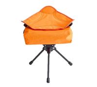 Generico Folding Camping Stool - Portable Foldable Camp Chair Outdoor Seat Stool for Travel | Lightweight Compact with Fishing Gardening, Picnic Hiking Backpacking Waiting Support for Travel Use