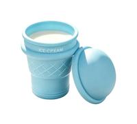 Generico Folding Cup - Ice Cream Shape Silicone Design, Portable Mug, Space Saving Travel Accessory, Outdoor Drinkware, Lightweight Hiking Backpacking Gear | for Camping