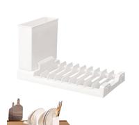 Generico Folding Dish Drying Rack - Utensils Drainer Organizer