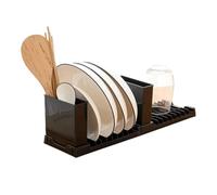 Generico Folding Dish Drying Rack - Utensils Drainer Organizer