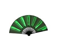Generico Folding Fan, Led Hand Fan, Performance Ready Lightweight Design Wedding Accessory Comfortable Grip, Performance Props for Wedding Night Club, Hot Weather Cooling Tools
