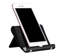 Generico Folding Phone Stand - Tablet Mobile Holder | Adjustable Desktop Stand - Multifunctional Desktop Mobile For Live Streaming, Video Watching, Reading, Calls, And Hands-Free Use, PP Folding