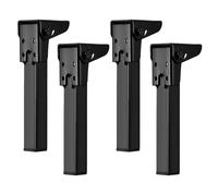 Generico Folding Table Legs, 4-Piece Metal Furniture Hardware Set for DIY Desks, Dining Tables, Cabinets, Coffee Tables, Picnic and Folding Desks