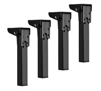 Generico Folding Table Legs - 4 Pieces Metal Hardware | Metal Furniture Legs For DIY Projects, Coffee Tables, And Workstations, Apartments, Living Rooms, Bedrooms, Study, Balcony, Patio, Of