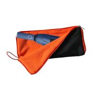 Generico Folding Umbrella Storage Bag - Chenille Hand Drying Puff With Zipper - Hooked On Convenience Super Absorbent Storage Bag, Quick-Drying Umbrella Cover For Foldable Umbrellas, Cars, Home