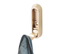 Generico Folding Wall Hooks, Heavy Duty Zinc Alloy Hanger, 4.57 Inches Space Saving Foldable Coats Hooks, Towels, Hats, Scarves, Headphones, Backpacks Organizer for Entryway and Bathroom