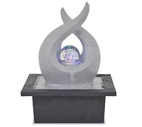 Generico Fontana da Interni con Luce a LED in Poliresina,Casa e Giardino,Arredo,Fontane e laghetti,Fontane e cascate ornamentali-244288