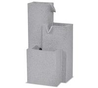 Generico Fontana da Interni con Luce a LED in Poliresina,Grigio,3.3kg,244291