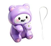 Generico Food Cooling Fan Cartoon Animal Quiet USB Rechargeable