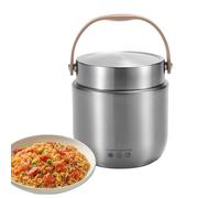 Generico Food Jar, Wide Mouth Hot Container, 1200ml Stainless Steel Flask, Vacuum Sealed Thermal Storage, Leakproof Soup for Camping, School, Picnic, Kitchen, Work, Offices, Outdoor, Travel