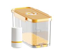 Generico Food Storage Box, Fresh Keeping Container with Manual Vacuum Pump, 12.79x5.75x6.38inches Airtight Sealed Jar, Ideal Kitchen Container for Vegetables, Fruits, Meal Prep and Leftovers