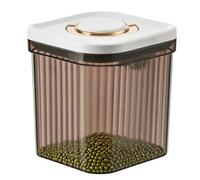 Generico Food Storage Containers, Kitchen Organizer Bins, Airtight Pantry Canisters, 5.91x4.33x4.33 Inches, Stackable Design with Secure Lids, Easy Access, Ideal for Flour Sugar Rice Cereal