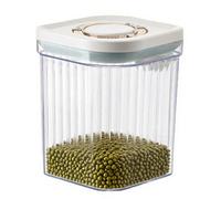 Generico Food Storage Containers, Kitchen Organizer Bins, Airtight Pantry Canisters, 5.91x4.33x4.33 Inches, Stackable Design with Secure Lids, Easy Access, Ideal for Flour Sugar Rice Cereal