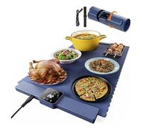 Generico Food Warming Mat, Warming Mat for Food, Silicone Warming Mat, Adjustable Warming Tray Miller Market, Adjustable, Foldable, Food Warming Mat for Countertop