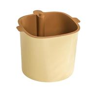 Generico Food Waste Trash Can - Double-Layer Small Water Draining Garbage Bin | Countertop Drain Basket For Kitchen Dining Room Office Apartment Farmhouse Dormitory Study Vanity Coffee Bar