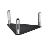 Generico Football Stand,Acrylic Storage Holder - 12x12x12cm Compact Basketball Display Stand | Strong for Soccer Volleyball Sports Table Home Gym Bedroom Storage