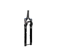 Generico Forcella Ammortizzata for Bici da Ghiaia 700C, Corsa 60 mm, Offset 45, conica, con Perno Passante 100×12, Freno a Disco(700C-BLACK)