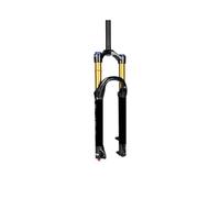 Generico Forcella Ammortizzata MTB, steli da 34 mm, 26/27,5/29 Pollici, smorzamento Aria e Olio, Blocco Manuale, Escursione 140/160(29 Manual 140mm)