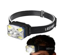 Generico Forehead Lights - Motion Sensor Headlights, Front LEDs With 9 Modes | Brightness Camping Headlamps For Camping Hiking Running Fishing Walking Work Outdoor