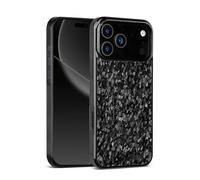 Generico Forged Carbon Fiber Phone Case, Magnetic Wireless Charging, for iPhone 17/16/15/14/13/12/11 Pro Max Plus (Black,17 Pro Max)