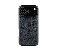 Generico Forged Carbon Fiber Phone Case,Support Wireless Charging,Anti-Slip Sides，Magnetic All-Inclusive Protective Anti-Fall Case (Blue,17Pro)