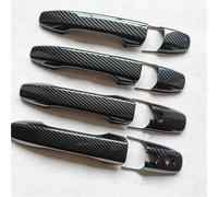 Generico Forma decorativa Per Raize Per Daihatsu Per Rocky A200 2020 2021 2022 2023 Rivestimento Maniglia Portiera Auto In Plastica Imitazione Fibra Carbonio(Style 2)