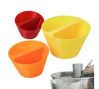 Generico Formatore a Cono per Bordi Ceramica,3 Pezzi di per Correzione e Arrotondamento,Attrezzi Conici per Modellare Il Bordo | per Ceramica, Argilla, Levigatura, Rifilatura, Modellazione a Mano