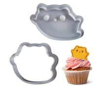 Generico Forme Per Dolci,Carina a Forma di Gatto per Halloween | Stampo Gattino In Rilievo Per Cioccolato Fondant Formaggio Pasta Dolci