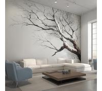 Generico Fotomurali Carta da Parati Albero Morto, Carta da Parati Camera da Letto Rami Soggiorno Decorazioni Parete Tessuto Non Tessuto 450x315 W&40