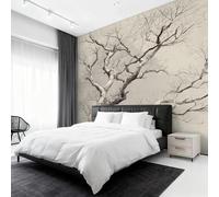 Generico Fotomurali Carta da Parati Albero Morto, Carta da Parati Camera da Letto Rami Soggiorno Decorazioni Parete Tessuto Non Tessuto 250x175 W&44