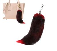 Generico Fox Tail Keychain - Tail Key Chain, Creative Tails Key Chain, Stylish Bag Charm Pendant | Animal Tails Keychain Bag Charm Pendant Furry For Keys Cars Backpacks