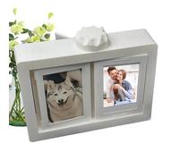 Generico Frames For Pictures - Photo Frame | Rotating Photo Album F0r Home Fathers Day | 360 Degree Hand Crank Turning Ornaments Table Decoration 12-Card Holder For Family Friends Living Room Bedroom