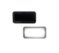 Generico Frecce Auto Per Chevy Bel Air Per Camaro Caprice Chevelle Per Corvette Per Impala Nova C10 Camino Paraurti Indicatore Laterale Disabilita Luce Indicatori di direzione(2pcs Front White)