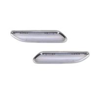 Generico Frecce Auto Per MINI Per Cooper Per R60 Per Countryman Per R61 Per Paceman 2011-2016 LED Indicatore Laterale Anteriore Lampeggiante Indicatori Indicatori di direzione(Clear Lens)