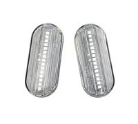 Generico Frecce auto Per Skoda Per Octavia 1U 1996-2010 Dinamica Sequenziale LED Ripetitore Laterale Indicatore di Luce Canbus Senza Errori(Dynamic Crystal)
